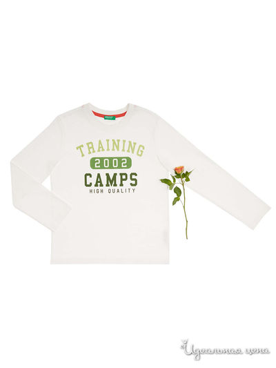 Лонгслив United Colors Of Benetton, цвет белый