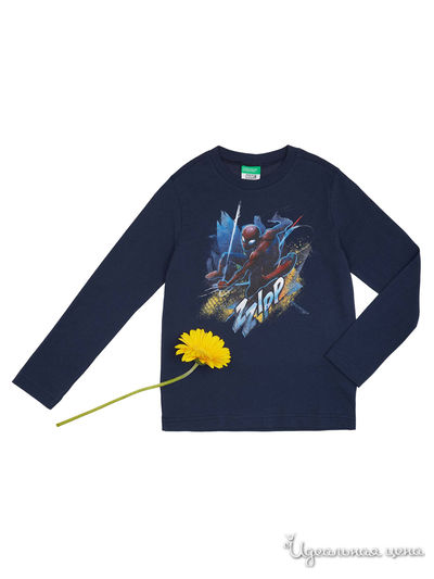 Лонгслив United Colors Of Benetton, цвет темно-синий