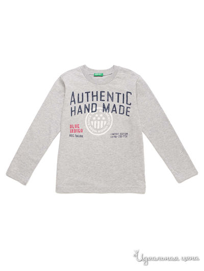 Лонгслив United Colors Of Benetton, цвет серый