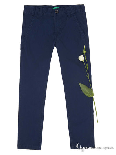 Брюки United Colors Of Benetton, цвет темно-синий