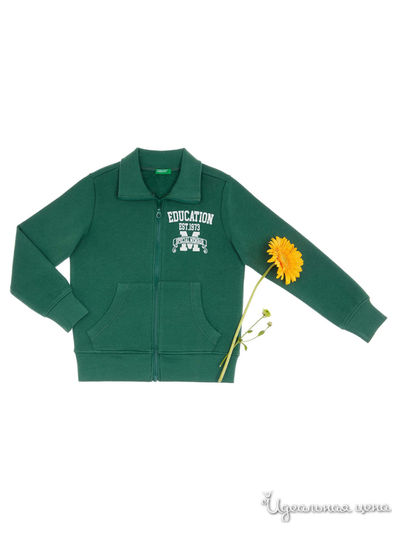 Толстовка United Colors Of Benetton, цвет зеленый