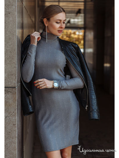 Платье Indreams, цвет серый