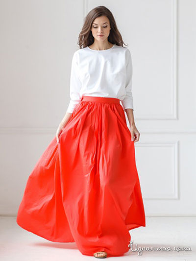 Юбка Indreams, цвет красный