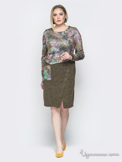 Платье Dressa, цвет зеленый