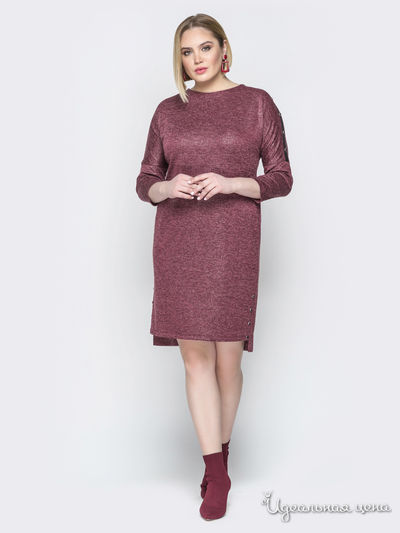 Платье Dressa, цвет бордовый