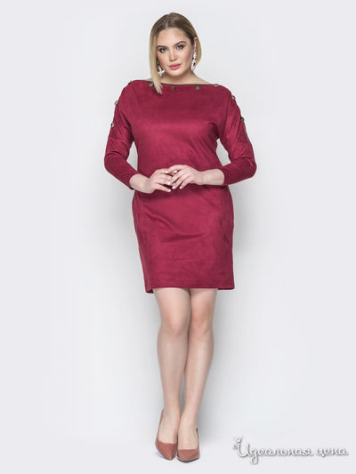 Платье Dressa, цвет бордовый