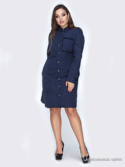 Платье Dressa, цвет темно-синий