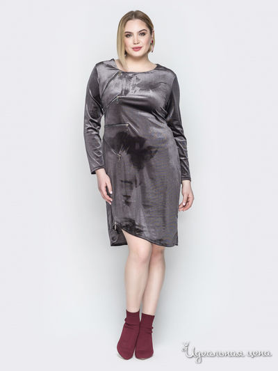 Платье Dressa, цвет серый