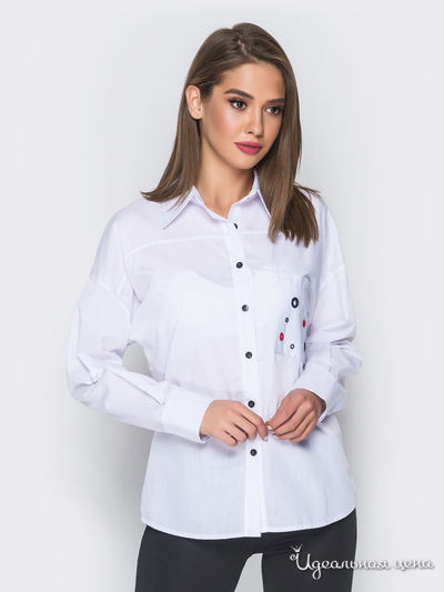 Рубашка Dressa, цвет белый