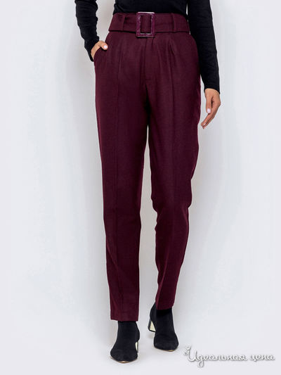 Брюки Dressa, цвет бордовыйвый