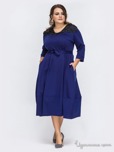 Платье Dressa, цвет темно-синий