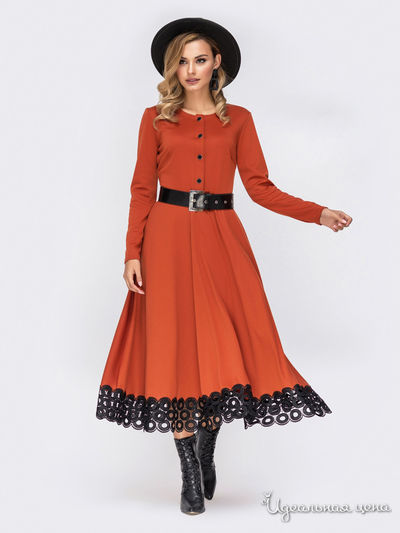 Платье Dressa, цвет оранжевый