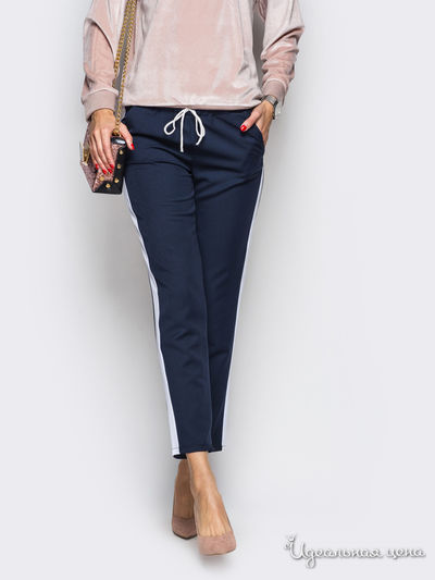 Брюки Dressa, цвет темно-синий