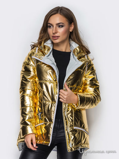 Куртка Dressa, цвет золотой