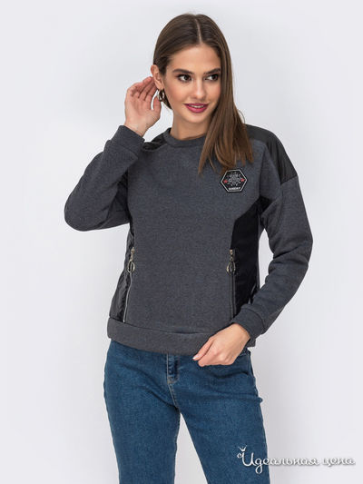 Свитшот Dressa, цвет серый