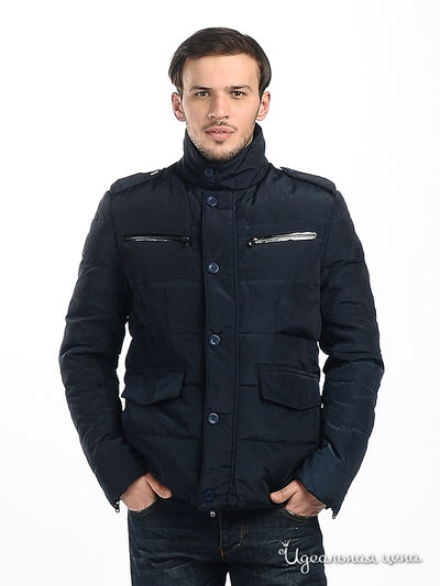 Пуховик F5jeans, цвет цвет синий