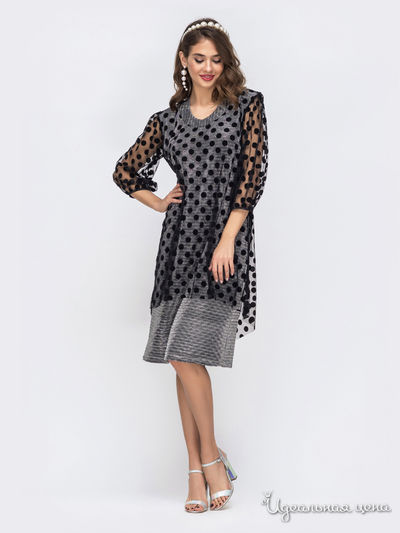 Платье Dressa, цвет серый