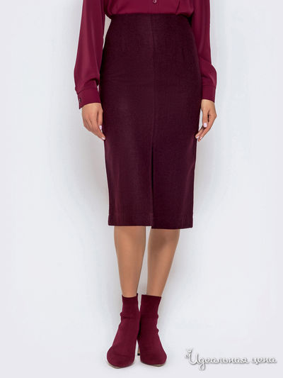 Юбка Dressa, цвет бордовый