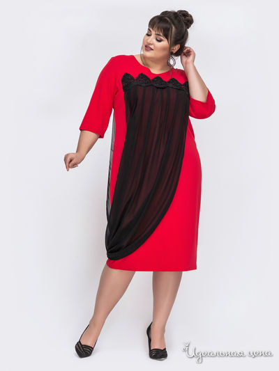 Платье Dressa, цвет красный