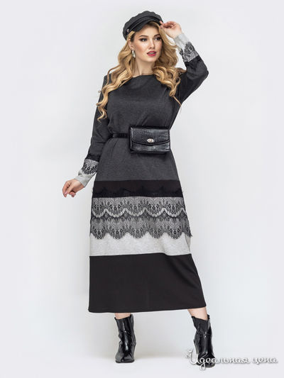 Платье Dressa, цвет темно-серый