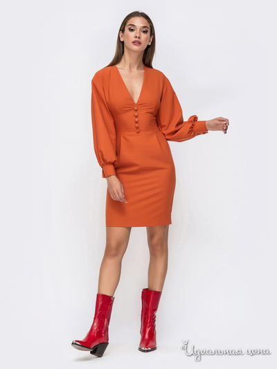 Платье Dressa, цвет оранжевый