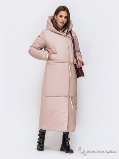 Пальто Dressa, цвет бледно-розовый