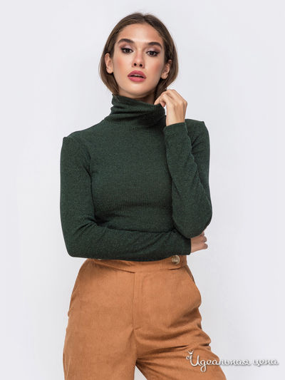 Водолазка Dressa, цвет зеленый