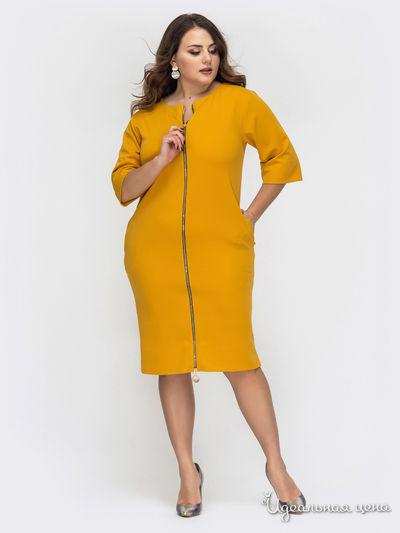 Платье Dressa, цвет желтый