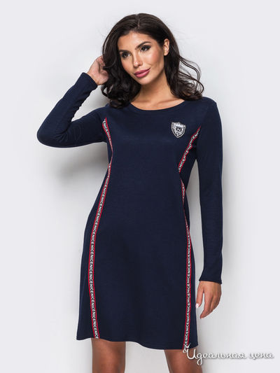 Платье Dressa, цвет темно-синий