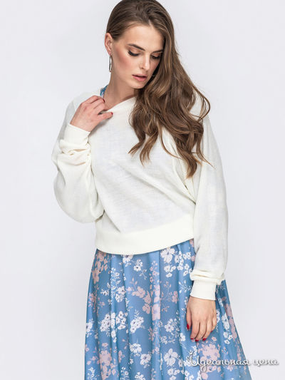 Джемпер Dressa, цвет молочный