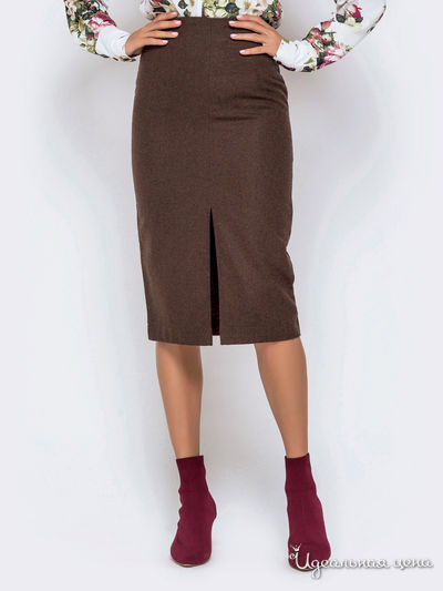Юбка Dressa, цвет коричневый