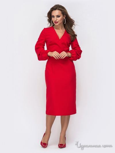 Платье Dressa, цвет красный