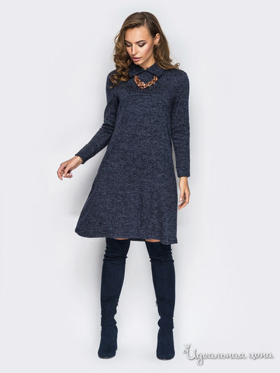 Платье Dressa, цвет темно-синий