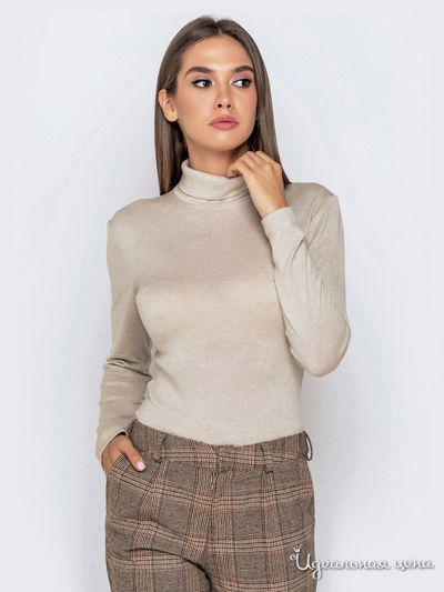 Водолазка Dressa, цвет бежевый