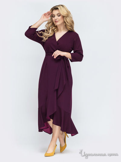 Платье Dressa, цвет бордовый