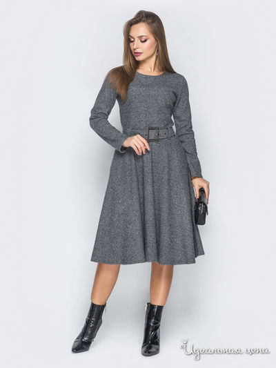 Платье Dressa, цвет серый