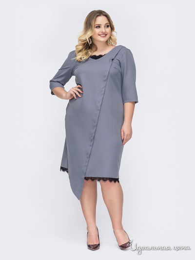 Платье Dressa, цвет серый