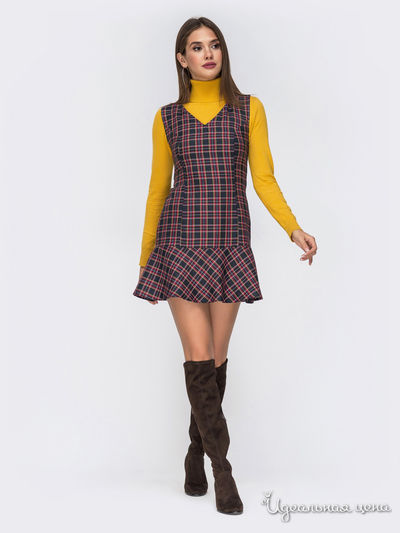 Сарафан Dressa, цвет темно-синий