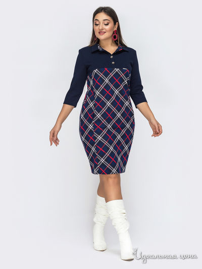 Платье Dressa, цвет темно-синий