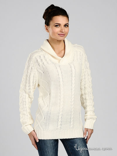 Джемпер F5jeans, цвет цвет белый