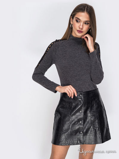 Водолазка Dressa, цвет серый