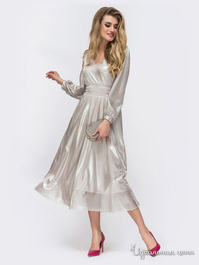 Платье Dressa, цвет серый