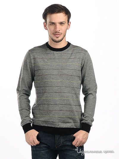 Джемпер F5jeans, цвет цвет серый