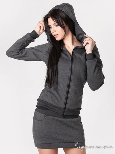 Толстовка Dressa, цвет серый