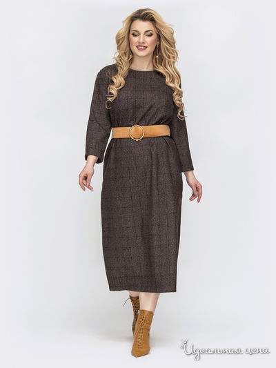 Платье Dressa, цвет коричневый