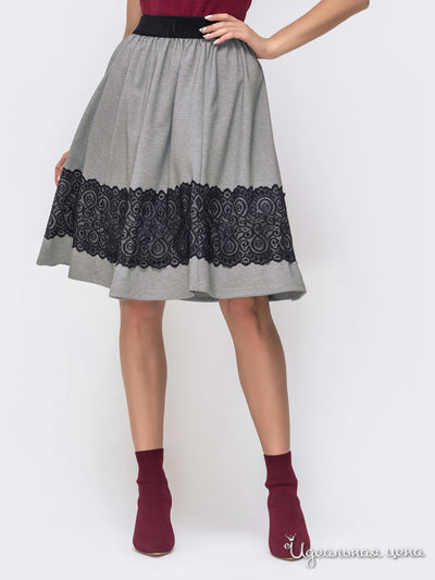Юбка Dressa, цвет серый
