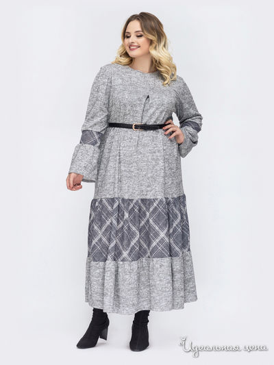 Платье Dressa, цвет серый