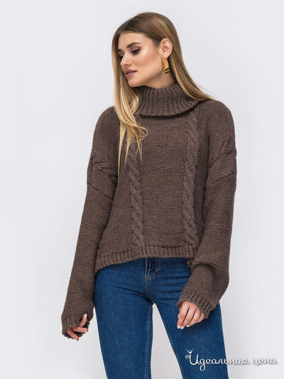 Свитер Dressa, цвет коричневый