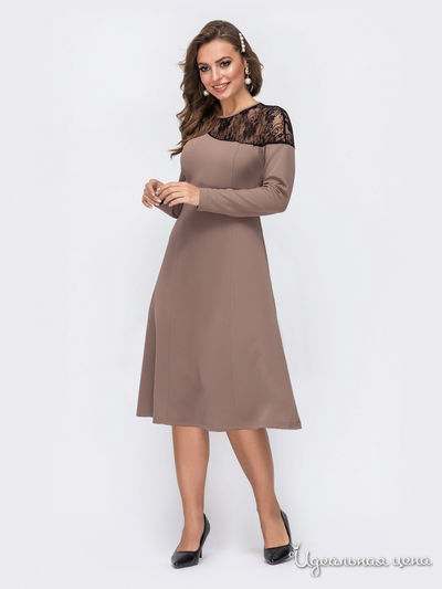 Платье Dressa, цвет бежевый