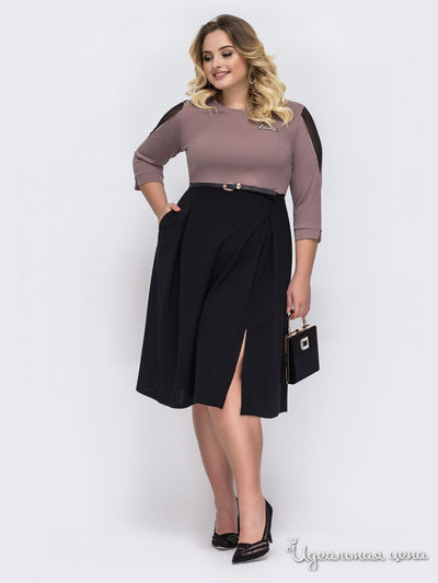 Платье Dressa, цвет бледно-розовый